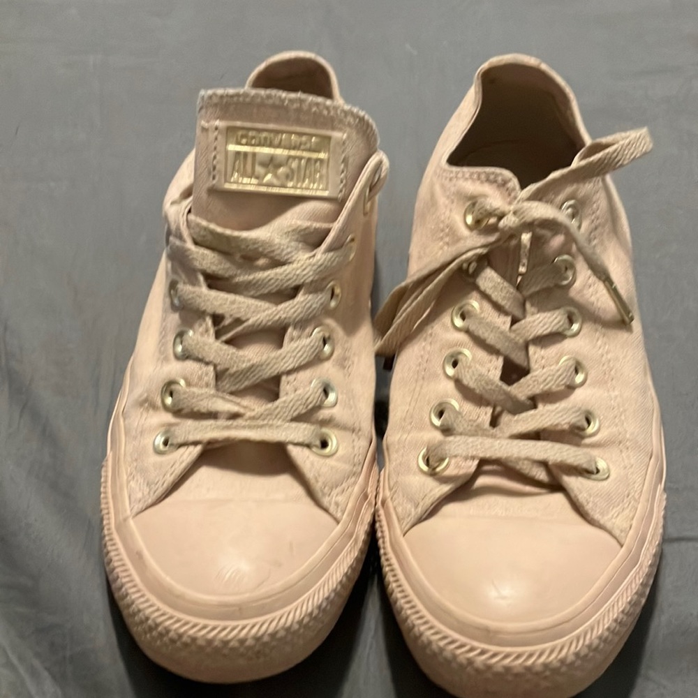 Converse All star, rose pink and gold